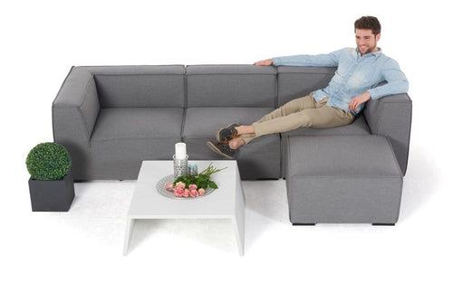 Adriane Outdoor Stoff Lounge grau