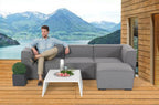 Adriane Outdoor Stoff Lounge grau - Ansicht 4