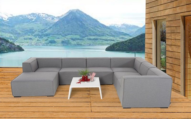 Bormeo Gartenlounge grau - Ansicht 9