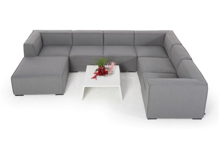 Bormeo Gartenlounge grau - Ansicht 5