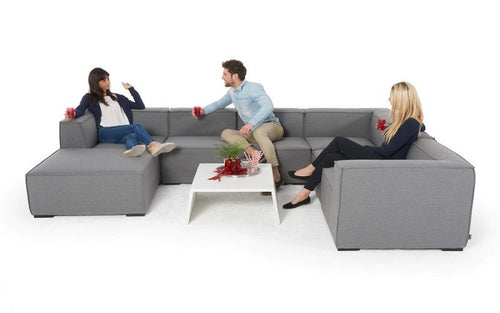 Bormeo Gartenlounge grau