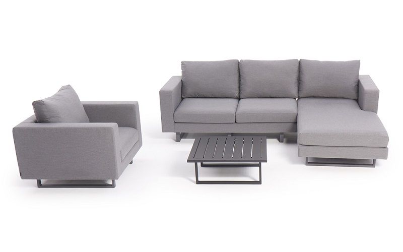 Allwetter Sofa Thomson Deluxe grau - Ansicht 3