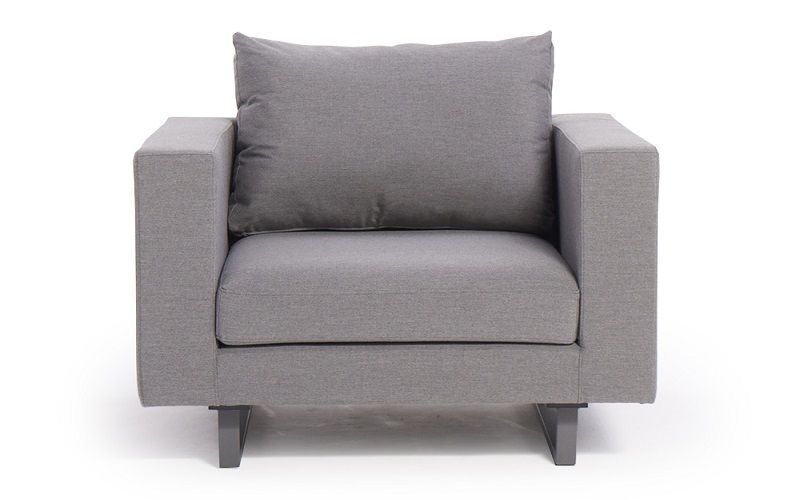Allwetter Sofa Thomson Deluxe grau - Ansicht 5