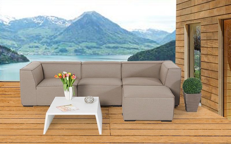 Adriane Outdoor Lounge sandbraun - Ansicht 3
