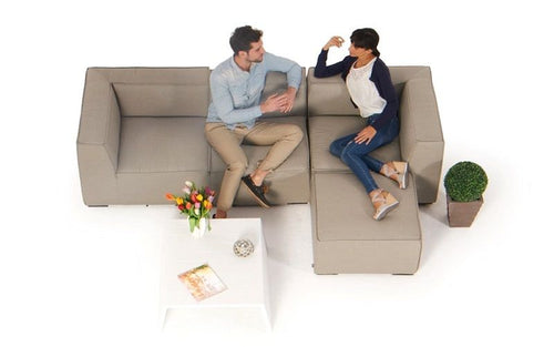 Adriane Outdoor Lounge sandbraun