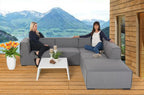 Aussen Gartenlounge Agnes, Allwetterfest grau - Ansicht 9
