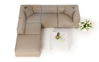 Outdoor Lounge Möbel Agnes sandbraun - Ansicht 4