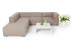 Outdoor Lounge Möbel Agnes sandbraun - Ansicht 3