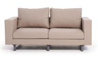 Gartensofa wetterfest Stofflounge Andorra sandbraun - Ansicht 5