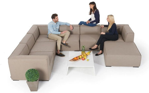 Bormeo Allwetter Lounge sandbraun