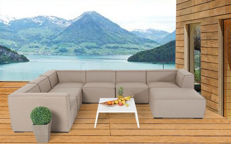 Bormeo Allwetter Lounge sandbraun - Ansicht 9