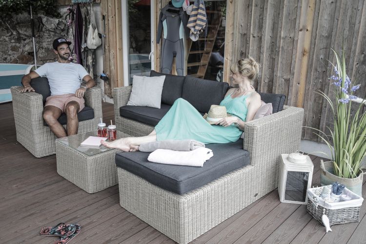 Rattan Lounge Brooklyn natural - Ansicht 3