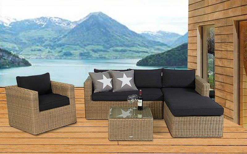 Rattan Lounge Brooklyn natural - Ansicht 2