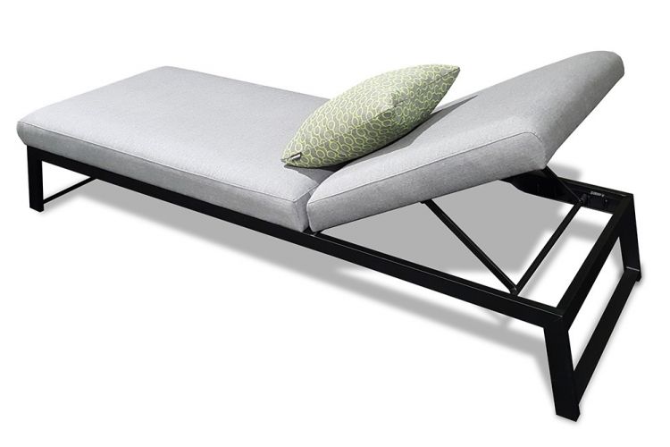 Liegestuhl Brooks grau - Ansicht 5