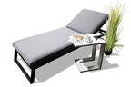 Liegestuhl Brooks grau - Ansicht 3