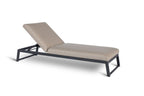 Liegestuhl Sunbrella Fabric Brooks sandbraun - Ansicht 4