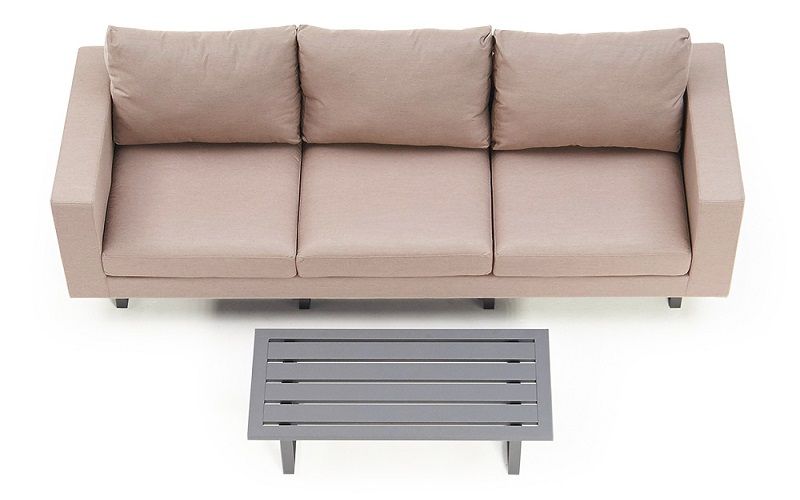 Wasserfeste Gartenmöbel Capri sandbraun