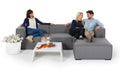 Garten Sofa Emma grau