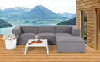 Garten Sofa Emma grau - Ansicht 8