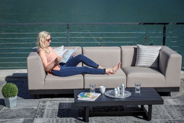 Gartensofa wetterfest Freedom sandbraun - Ansicht 2