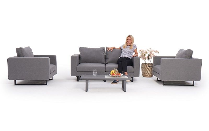 Jersy Allwetter Sofas grau - Ansicht 8
