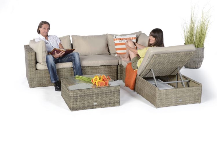 Rattan Gartenmöbel Kuala Lounge - Ansicht 3