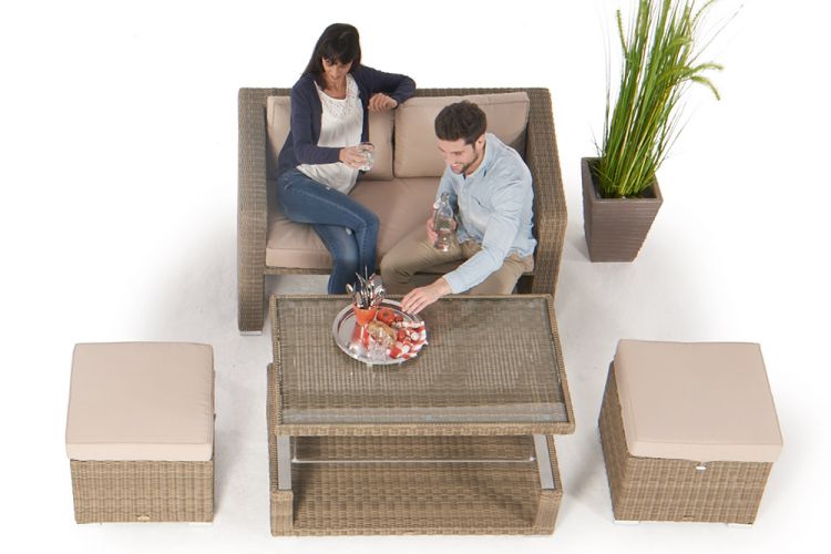 Rattanmöbel Lounge Lia - Ansicht 3