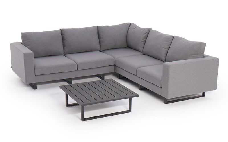 Sofa für draussen Melody grau - Ansicht 3