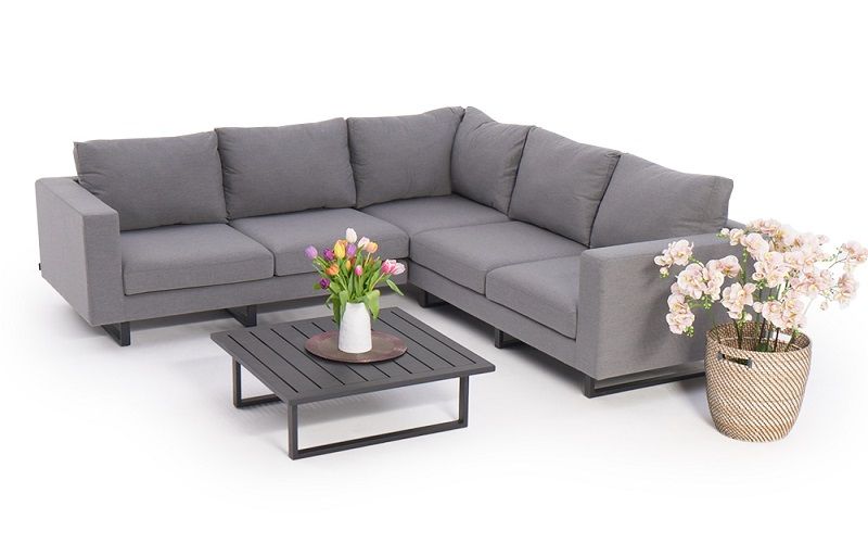 Sofa für draussen Melody grau - Ansicht 2