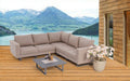Allwetter Sofas für draussen Melody sandbraun - Ansicht 6