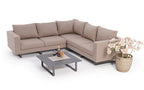 Allwetter Sofas für draussen Melody sandbraun - Ansicht 3