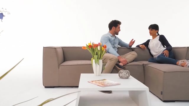 Adriane Outdoor Lounge sandbraun