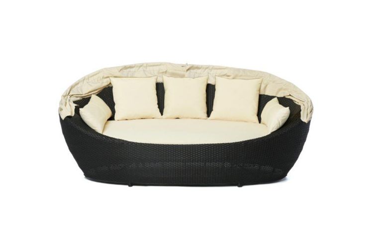 Rattan Sonneninsel Dreamland schwarz - Ansicht 3