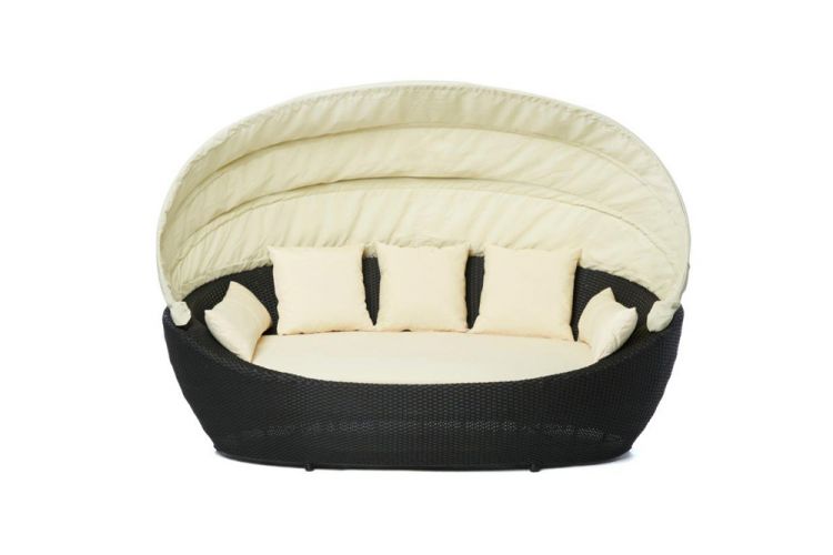 Rattan Sonneninsel Dreamland schwarz - Ansicht 4