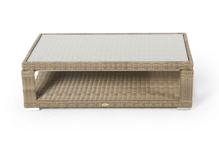 Rattan Lounge Stella Set mit klappbarem Tisch - Ansicht 3