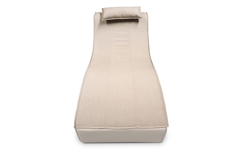 Sun Liegestuhl wetterfest Sunbrella Fabric sandbraun - Ansicht 3