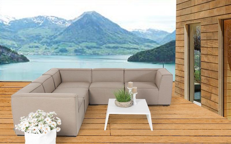 Selma Outdoor Lounge wetterfest sandbraun - Ansicht 7