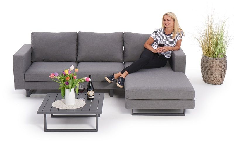 Outdoor Sofa Thomson wetterfest grau - Ansicht 5