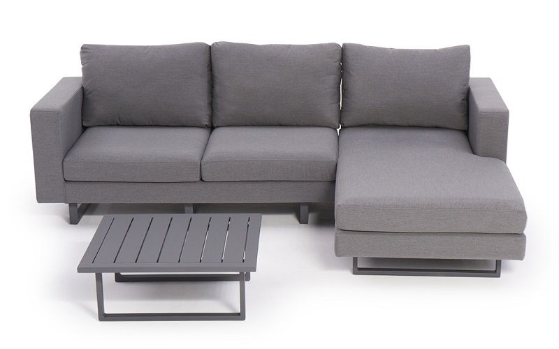 Outdoor Sofa Thomson wetterfest grau - Ansicht 4