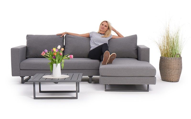 Outdoor Sofa Thomson wetterfest grau - Ansicht 3