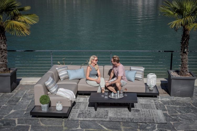 Gartenmöbel Gartenlounge Toronto sandbraun - Ansicht 5