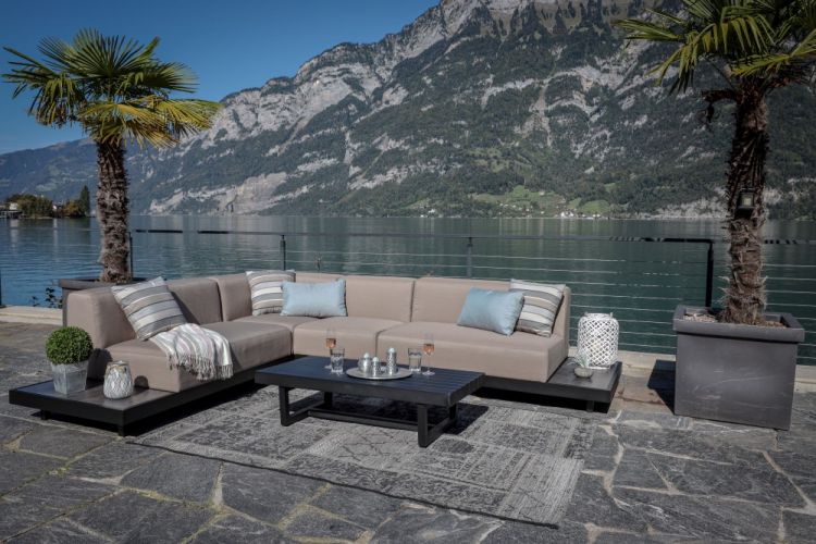 Gartenmöbel Gartenlounge Toronto sandbraun - Ansicht 3