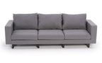 Gartenmöbel Wellington Gartenlounge Set grau - Ansicht 10