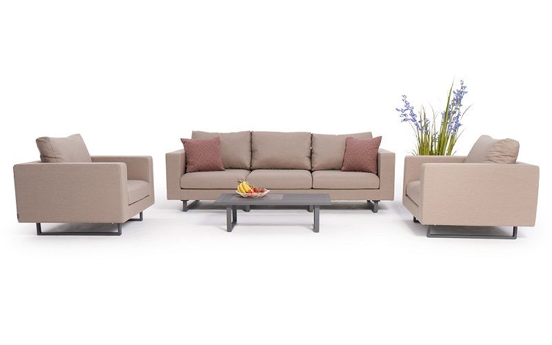 Garten Loungemöbel Wellington sandbraun - Ansicht 4