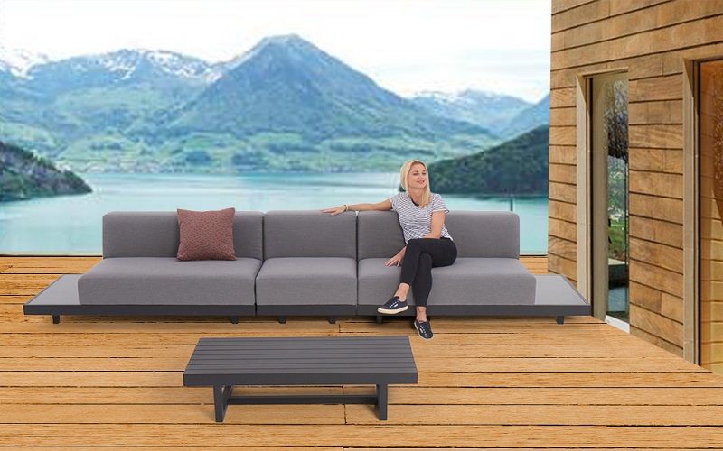 Gartenlounge 3er Windsor - Ansicht 2