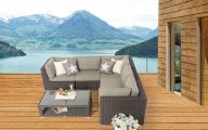 Lounge Gartenmöbel Elsa braun 