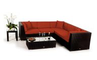 Ersatzbezüge orange Sofa Shangrila 