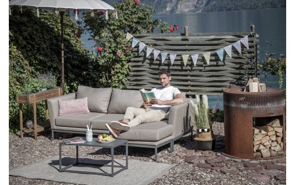 Brooks Allwetter Lounge links sandbraun